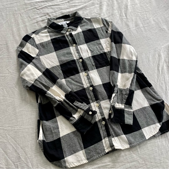 Black & White Buffalo Check Shirt - Picture 2 of 5